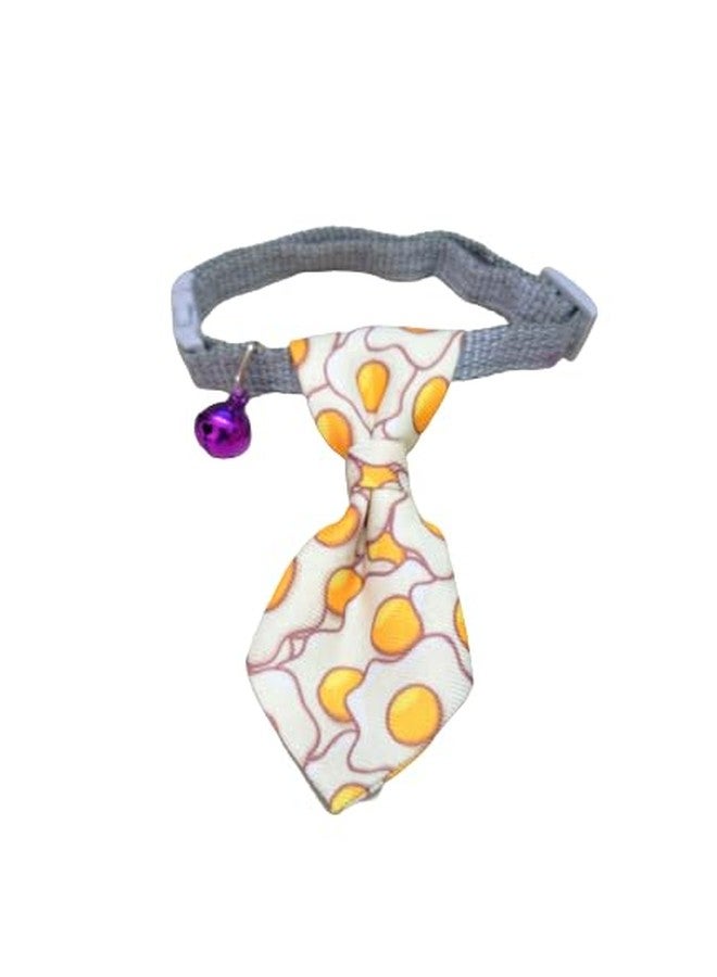 BohoBark Dog Neck tie, Unique Dog Collar, Unique cat Collar, Breakaway Buckle (Printed Yellow) - Image 1
